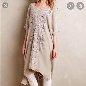 { Anthropologie } Navan Crochet Caftan